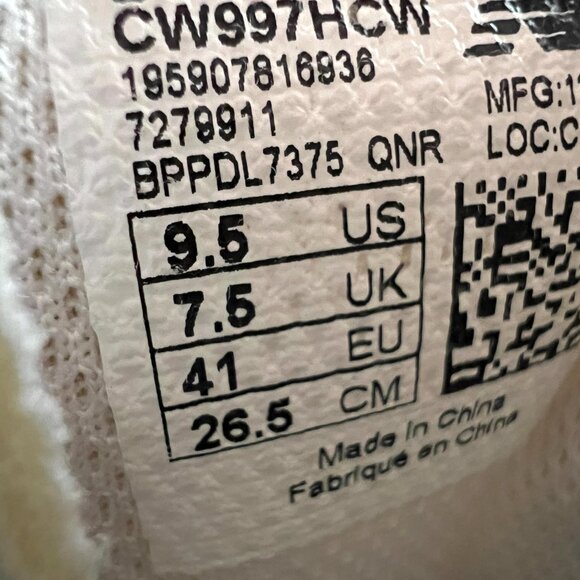 New Balance 997H -Pink & White - Size 9.5 - Picture 7 of 8